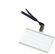 Vardo kortelė su virvele