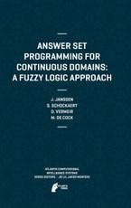 Answer Set Programming for Continuous Domains: A Fuzzy Logic Approach
