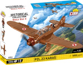 Statybiniai blokeliai PZL.23 Karas (lėktuvas)