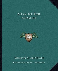 Measure for Measure