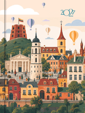 2027 m. A6 darbo kalendorius VILNIUS