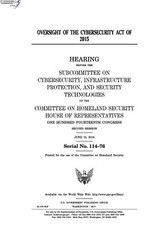 Oversight of the Cybersecurity Act of 2015