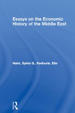 Essays on the Economic History of the Middle East