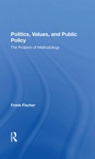 Politics, Values, And Public Policy