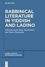 Rabbinical Literature in Yiddish and Ladino