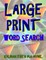 Large Print Word Search
