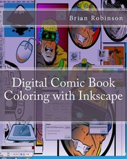 Digital Comic Book Coloring with Inkscape