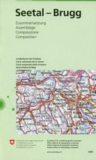 Swisstopo 1 : 50 000 Seetal Brugg