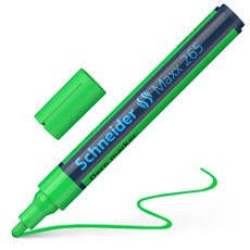 Žymeklis kreidinis Maxx 265 2-3mm šv.žalias