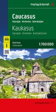Kaukasus, Straßenkarte 1:700.000, freytag & berndt