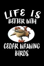Life Is Better With Cedar Waxwing Birds
