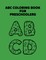 ABC Coloring Book For Preschoolers