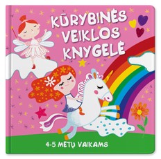 Kūrybinės veiklos knygelė 4–5 metų vaikams