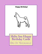 Shiba Inu Happy Birthday Cards
