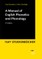 A Manual of English Phonetics and Phonology