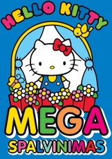 Hello Kitty. Mega spalvinimas
