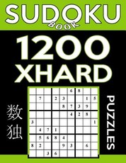 Sudoku Book 1,200 Extra Hard Puzzles