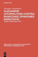 Contra Manichaei Opiniones Disputatio