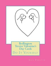 Bedlington Terrier Valentine's Day Cards