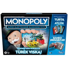 MONOPOLY Žaidimas „Monopolis: super elektroninė bankininkystė“, LT MONOPOLY Žaidimas „Monopolis: super elektroninė bankininkystė“, LT