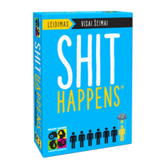 Stalo žaidimas „SHIT HAPPENS: leidimas visai šeimai“ (LT)