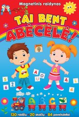 Magnetinis raidynas. TAI BENT ABĖCĖLĖ!