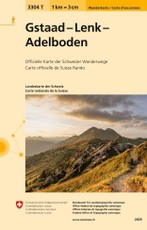 Swisstopo 1 : 33 333 Gstaad - Lenk - Adelboden