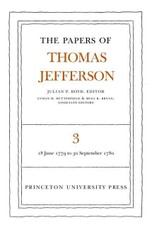 The Papers of Thomas Jefferson, Volume 3