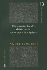 Ramaškonių šnektos daiktavardis: sociolingvistinis tyrimas