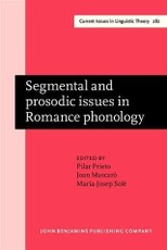 Segmental and prosodic issues in Romance phonology