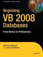 Beginning VB 2008 Databases