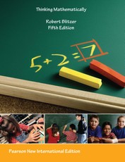 Thinking Mathematically: Pearson New International Edition