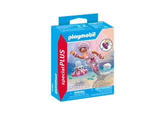 PLAYMOBIL SPECIAL PLUS Undinėlė su vandenį purškiančiu aštuonkoju 71477