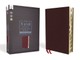 Nasb, Thinline Bible, Large Print, Bonded Leather, Burgundy, Red Letter Edition, 1995 Text, Thumb Indexed, Comfort Print