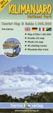 Kilimanjaro National Park Tourist Map & Guide 1 : 100.000