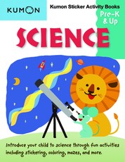 Science Pre K Sticker Activity Book