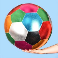 Minkštas kamuolys „Metalik“, 50 cm