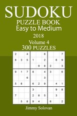 300 Easy to Medium Sudoku Puzzle Book