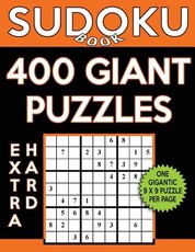 Sudoku Book 400 Extra Hard GIANT Puzzles