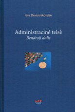 Administracinė teisė. Bendroji dalis