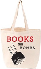 Books Not Bombs TOTE FIRM SALE