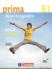 Prima B1. Vokiečių kalbos pratybų sąsiuvinis (su CD) 5 m.m.