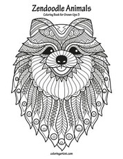 Zendoodle Animals Coloring Book for Grown-Ups 3
