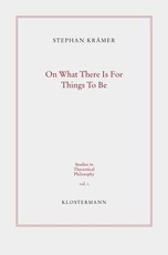 On What There Is for Things to Be
