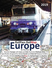 Railpass Railmap Europe 2019