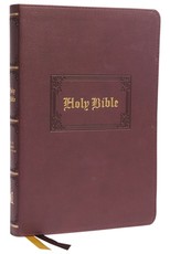 Kjv, Thinline Bible, Large Print, Vintage Series, Leathersoft, Brown, Red Letter, Comfort Print
