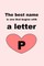 The best name is one that begins with a letter P