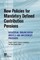 New Policies for Mandatory Defined Contribution Pensions