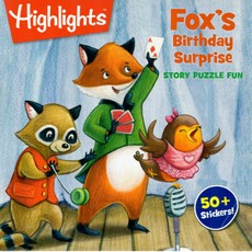 Fox's Birthday Surprise. Story puzzle fun