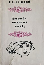 Žmonės vasaros naktį